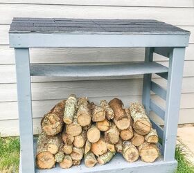 10 ridiculously cute ways to store your fire wood this season, DIY a simple wooden firewood rack