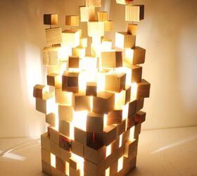 Lamp in Minecraft Style!