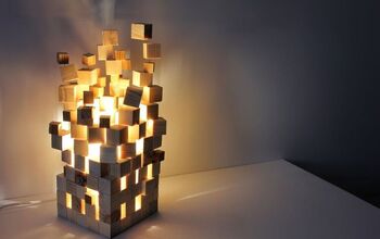Lámpara en el estilo de Minecraft!