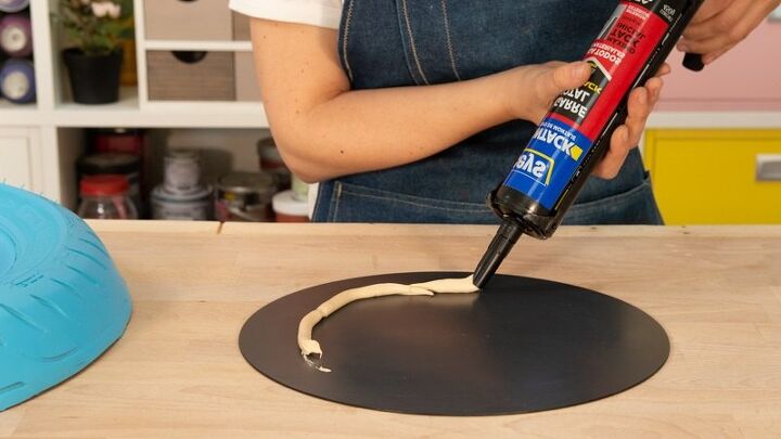 how to make a wall mirror with a tire
