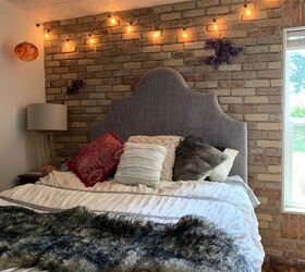 s 15 ways to copy the trendy geode look all around your home, Install your own amethyst encrusted faux brick wall