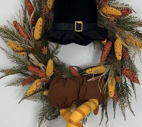 7 stunning seasonal wreath ideas from nick s seasonal decor, Thanksgiving Turkey Wreath