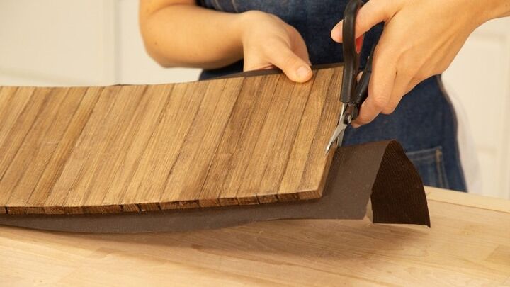 como fazer um suporte de madeira para os braos do sof