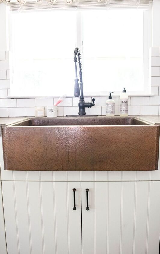 how to clean a copper sink the easy way