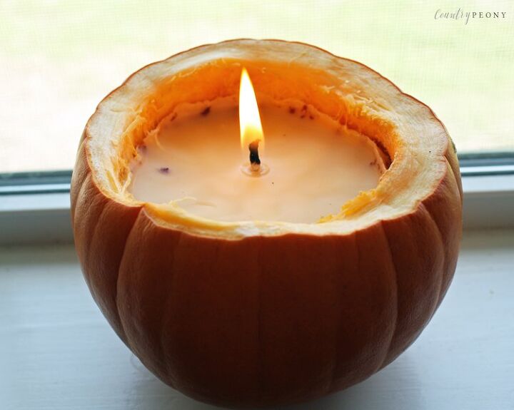 s 20 candles you should make this season, Keep it real and rustic with an aromatic pumpkin candle