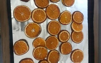  Guirlanda de laranjas secas