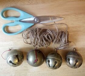 How to Make a Cute String of Bells for the Holidays