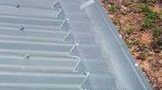 gutter guard leaf awning aluminum clean gutters easiest way roof google carports corrugated metal guards container hometalk solutions