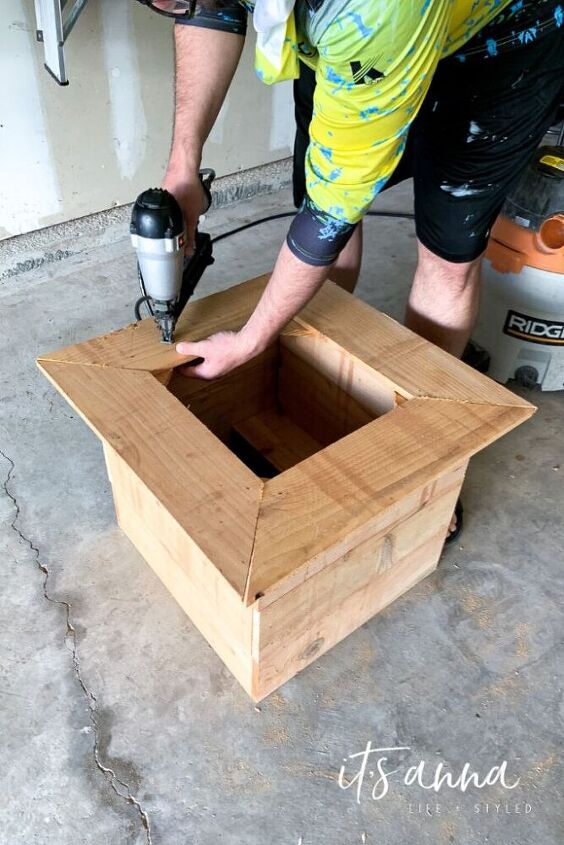 diy wood planter box