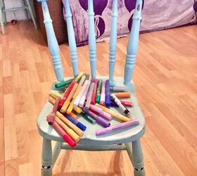 how to brighten up a chair with paint pens, Chair ready to paint