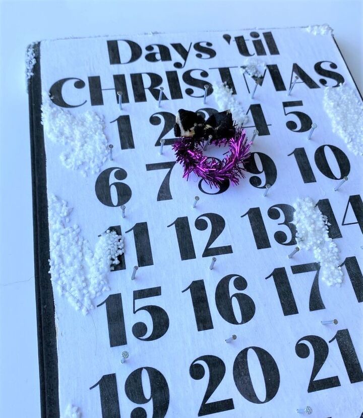 diy advent calendar sign