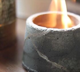Make Your Own Mini Firepit Out of Recycled Objects