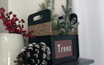 Make a Christmas Tree Tote With Dollar Store Materials