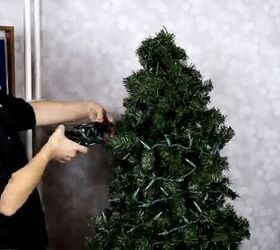 how to make a gorgeous topiary thats perfect for fall and winter, Outdoor topiary tree
