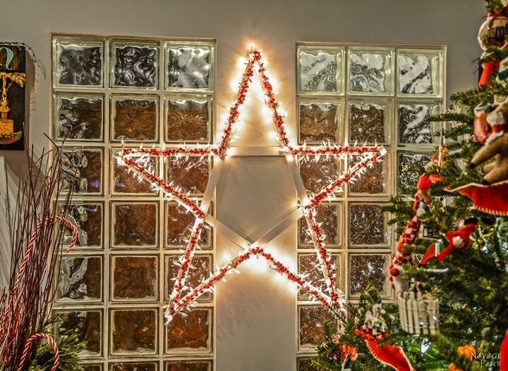 30 maneras mgicas de hacer que tu casa sea ms alegre y brillante, Estrellas de Navidad iluminadas DiY