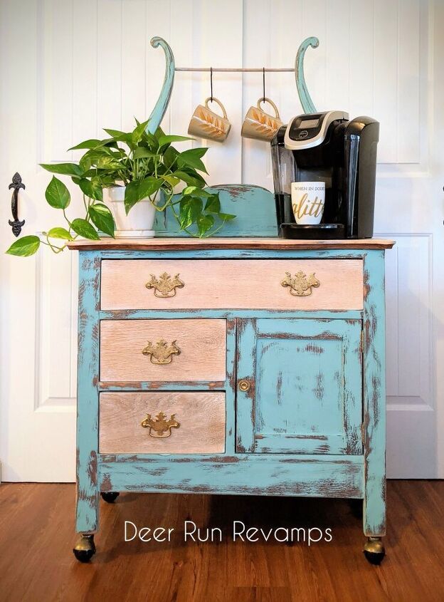 get a bleached effect on your furniture without taking out the bleach