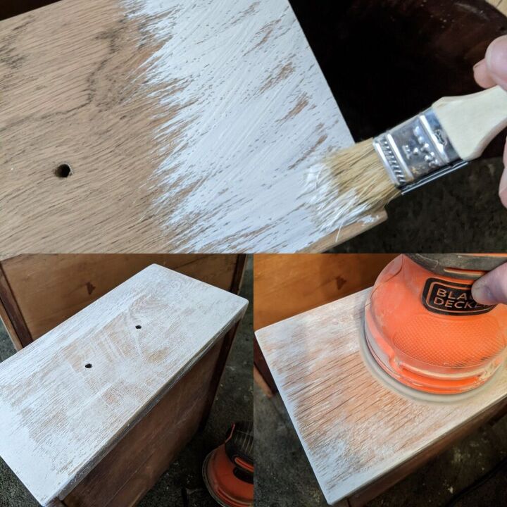 get a bleached effect on your furniture without taking out the bleach