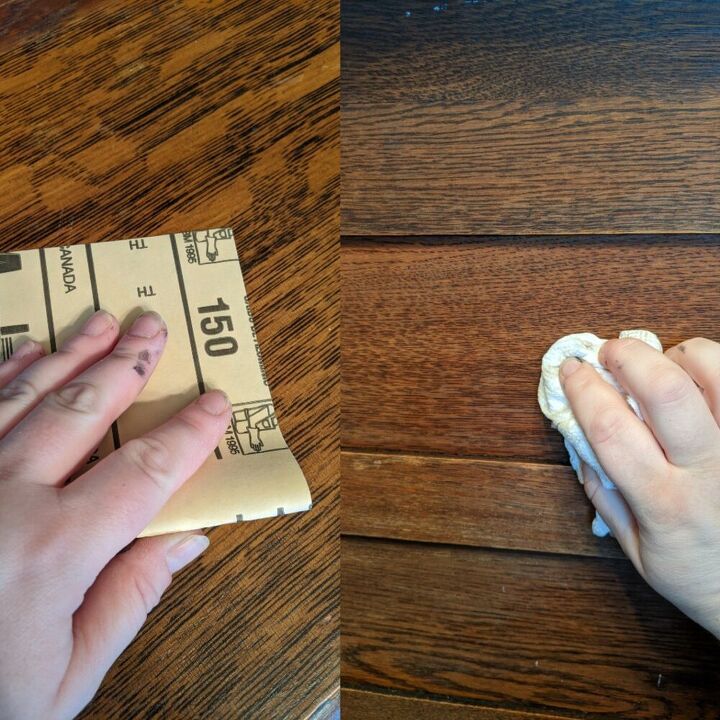 get a bleached effect on your furniture without taking out the bleach