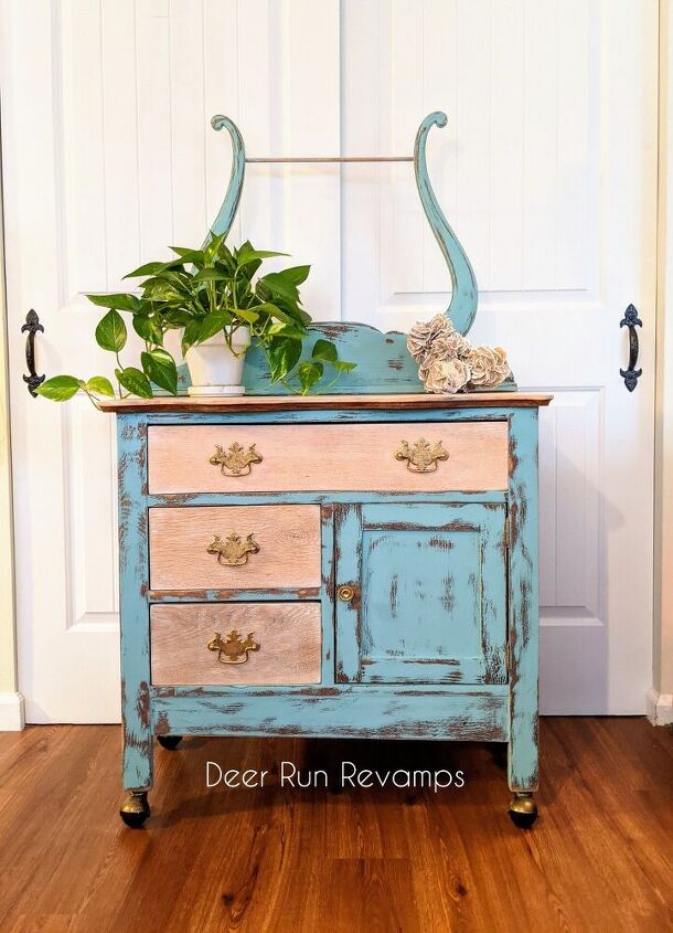 get a bleached effect on your furniture without taking out the bleach