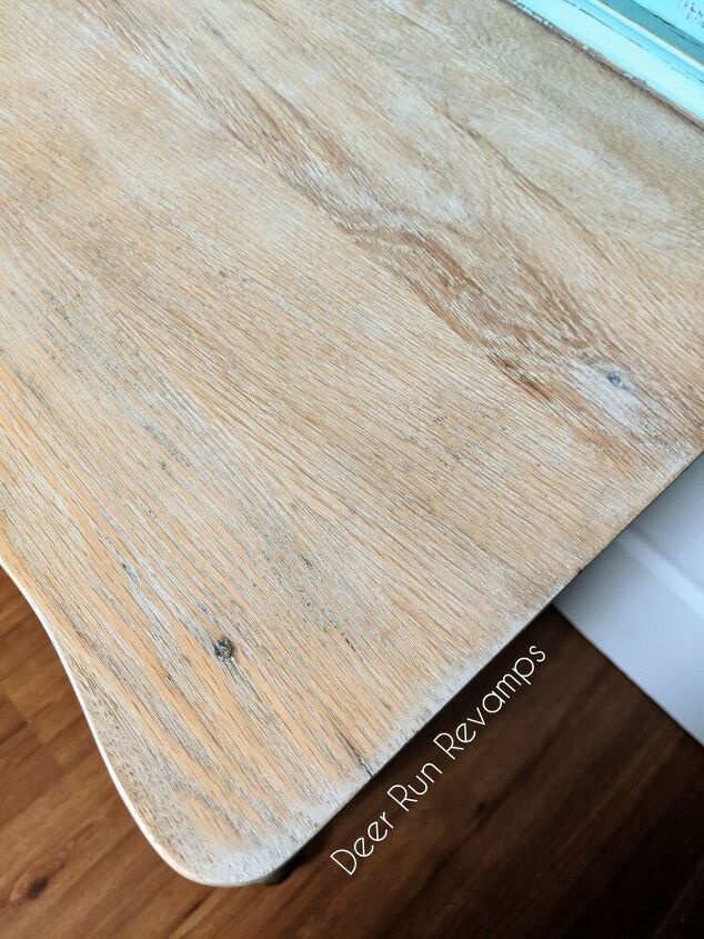 get a bleached effect on your furniture without taking out the bleach