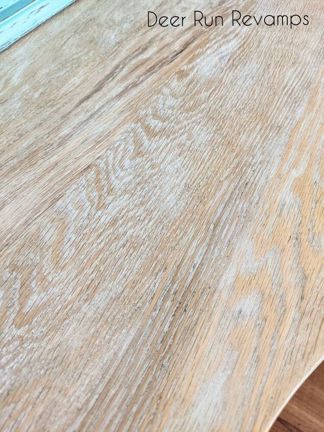 get a bleached effect on your furniture without taking out the bleach