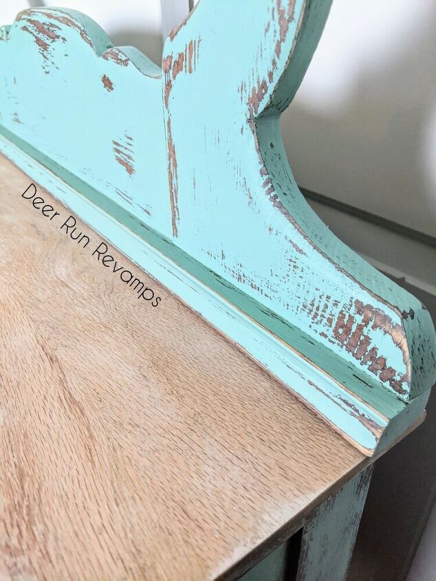 get a bleached effect on your furniture without taking out the bleach