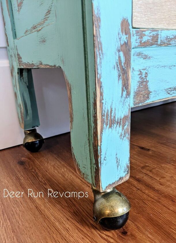 get a bleached effect on your furniture without taking out the bleach