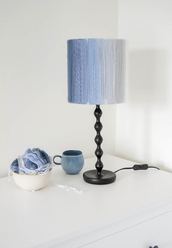 s 13 new lighting ideas that you haven t seen yet, Add a soft touch to your room with a wool lampshade