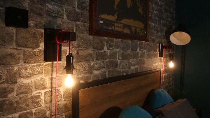 s 13 new lighting ideas that you haven t seen yet, Go industrial with these Edison bulb bedside wall lamps