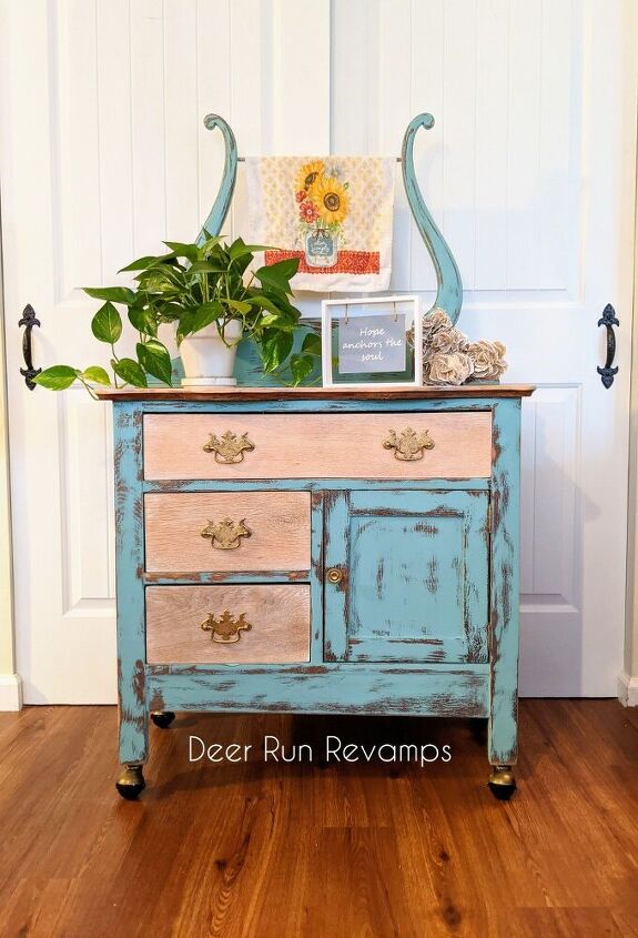 get a bleached effect on your furniture without taking out the bleach
