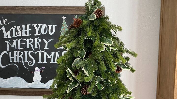9 increbles ideas de decoracin navidea de chloe crabtree, rbol de Navidad Topiario
