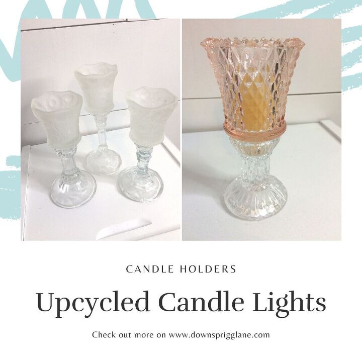 upcycled candle light