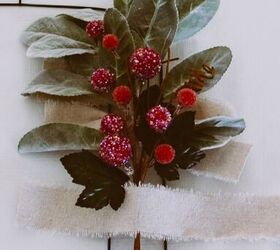 how to make a rustic wreath for your front door