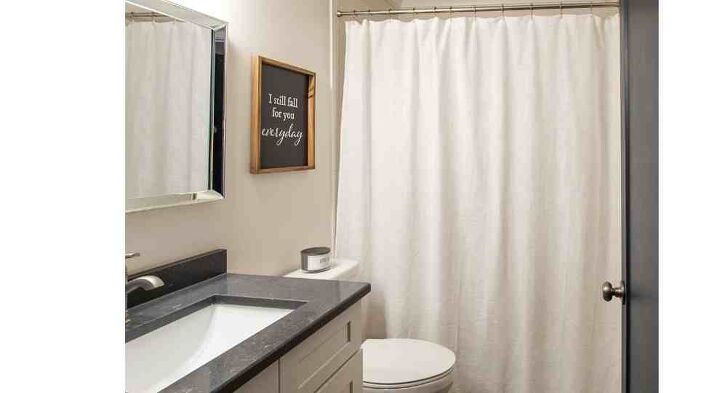 cortina de ducha personalizada sin coser