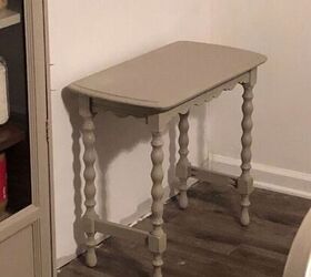side table revamp on a budget