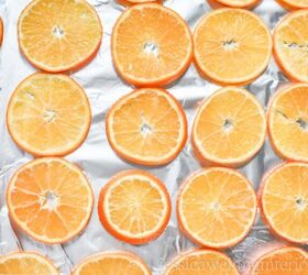 easy dried orange slices for christmas decorations