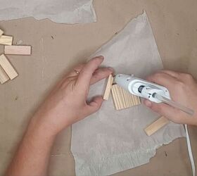 Turn old toy blocks into the cutest countertop accent (it moves!)