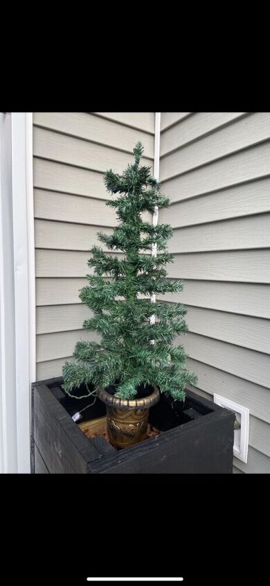 cheap christmas tree update for only 3