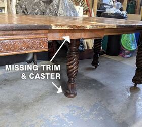 grandma s table gets an update, Assessing the damage