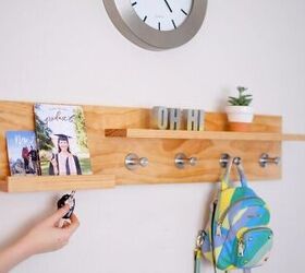 s 15 entryway organizing ideas to prepare for winter wear, Keep track of your keys with a magnetic entryway rack