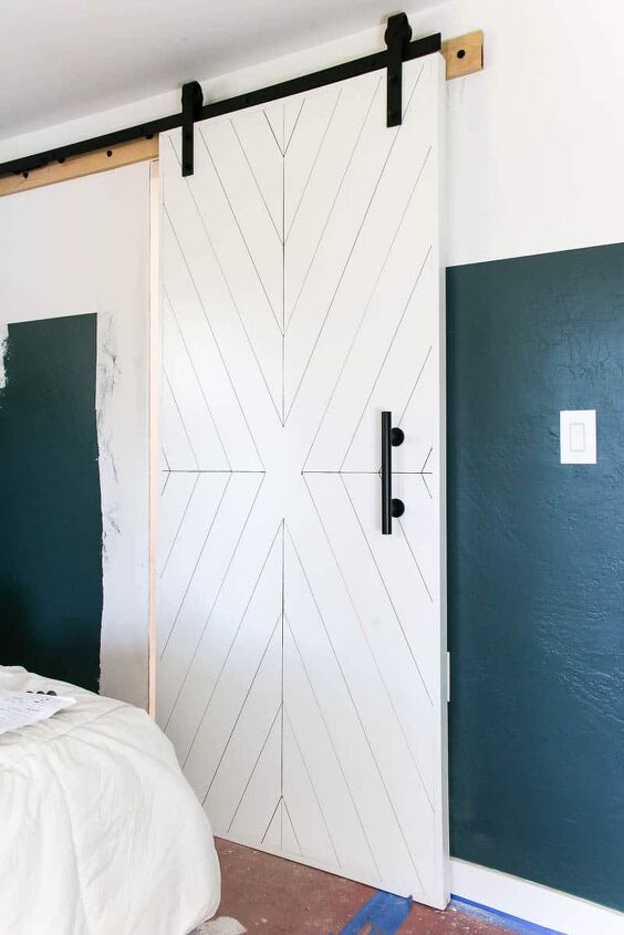 s 17 of our favorite diy barn doors right now, Add farmhouse style to your home with a DIY barn door