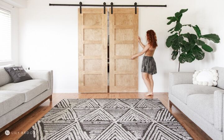 s 17 of our favorite diy barn doors right now, DIY these simple double barn doors