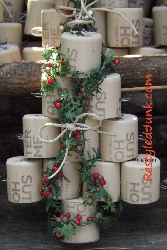 cork tree ornaments
