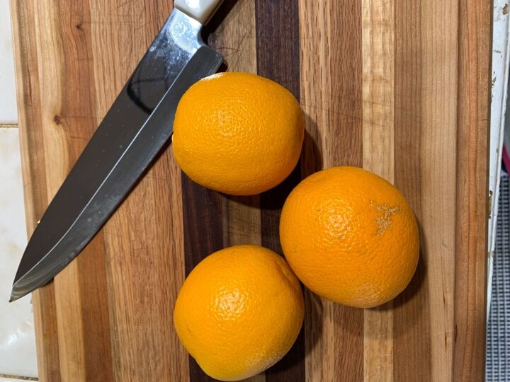 guirnalda de naranja guirnalda de naranja horneada