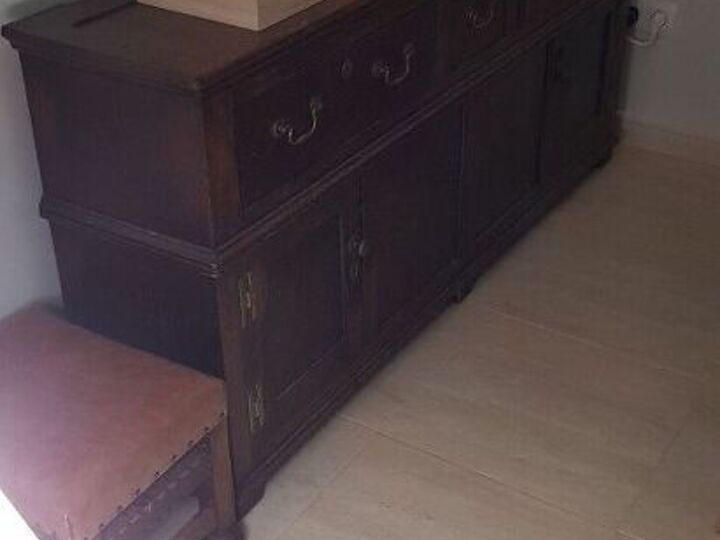 q how do i upcycle old antique dresser