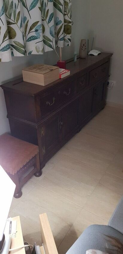 q how do i upcycle old antique dresser