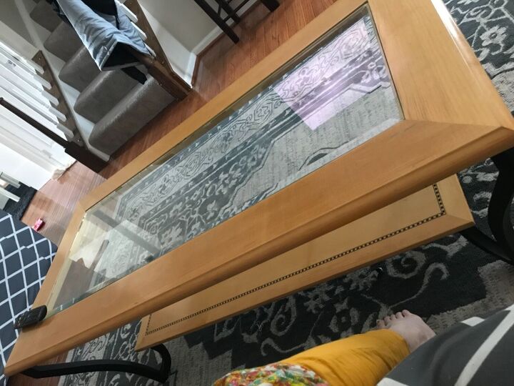 how do i change this glass to marble top or glossy table due to kids
