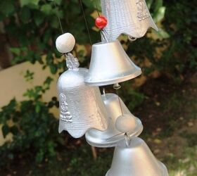 10 beautiful diy bells that will make your holiday home magical, Make a lovely nested windchime from recycled tin cans