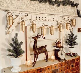 10 beautiful diy bells that will make your holiday home magical, DIY these antique style Christmas bells from PVC pipes