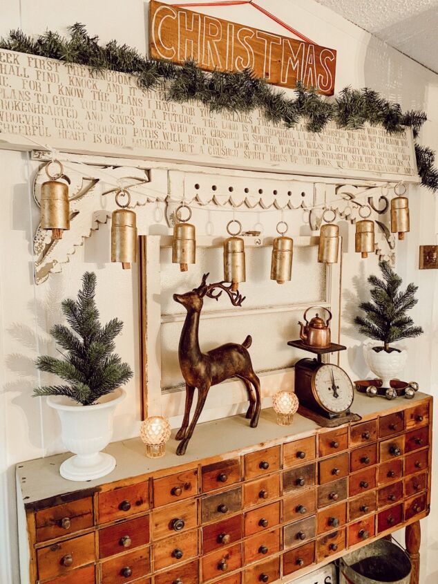 10 beautiful diy bells that will make your holiday home magical, DIY these antique style Christmas bells from PVC pipes